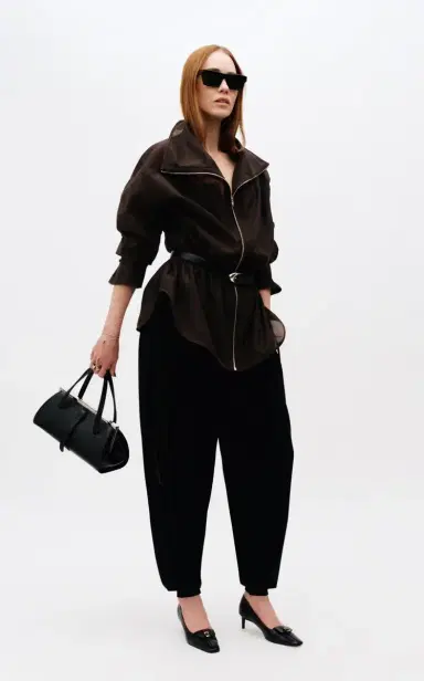 BIRROT Soonji Funnel-Neck Windbreaker | Thumbnail 2