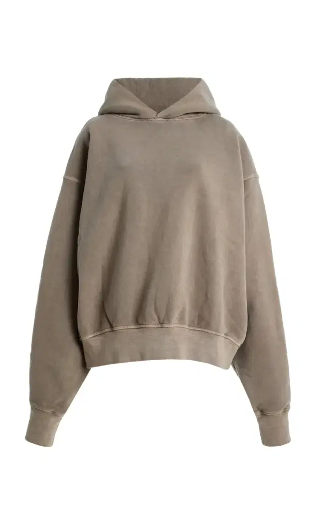 Cinched Cotton Hoodie