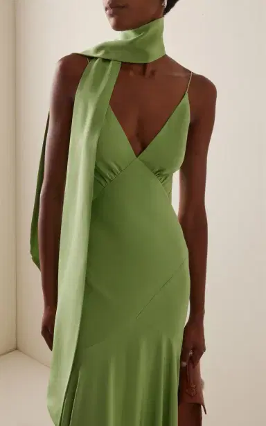 Rodarte Exclusive Silk Crepe Bias Maxi Dress | Thumbnail 3
