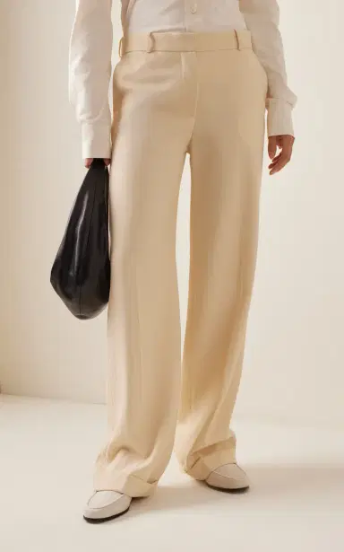 TOTEME Tailored Herringbone-Weave Suit Trousers | Thumbnail 3 TOTEME Tailored Herringbone-Weave Suit Trousers | Thumbnail 3