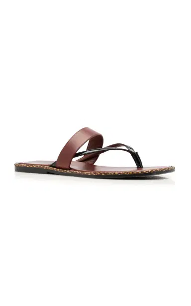 Dries Van Noten Leather Sandals | Thumbnail 4