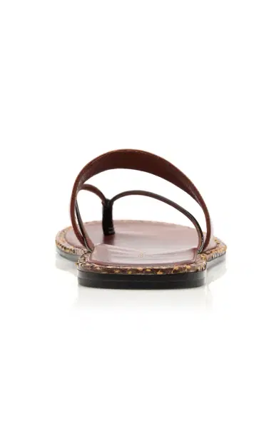 Dries Van Noten Leather Sandals | Thumbnail 5