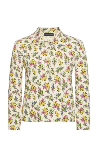 Dolce & Gabbana Floral-Print Knitted Cardigan | Thumbnail 7 Dolce & Gabbana Floral-Print Knitted Cardigan | Thumbnail 7