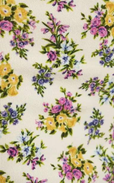 Dolce & Gabbana Floral-Print Knitted Midi Skirt | Thumbnail 5