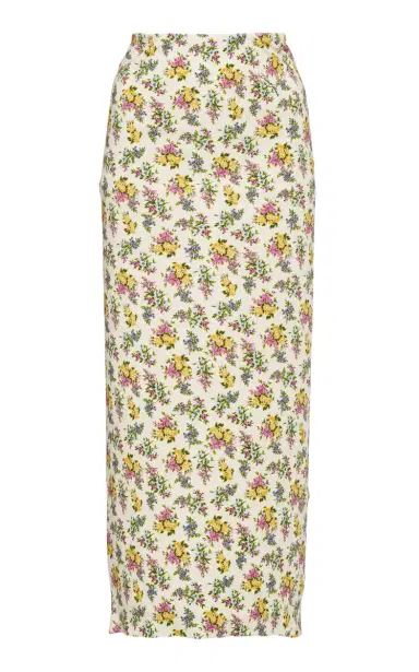 Dolce & Gabbana Floral-Print Knitted Midi Skirt | Thumbnail 1