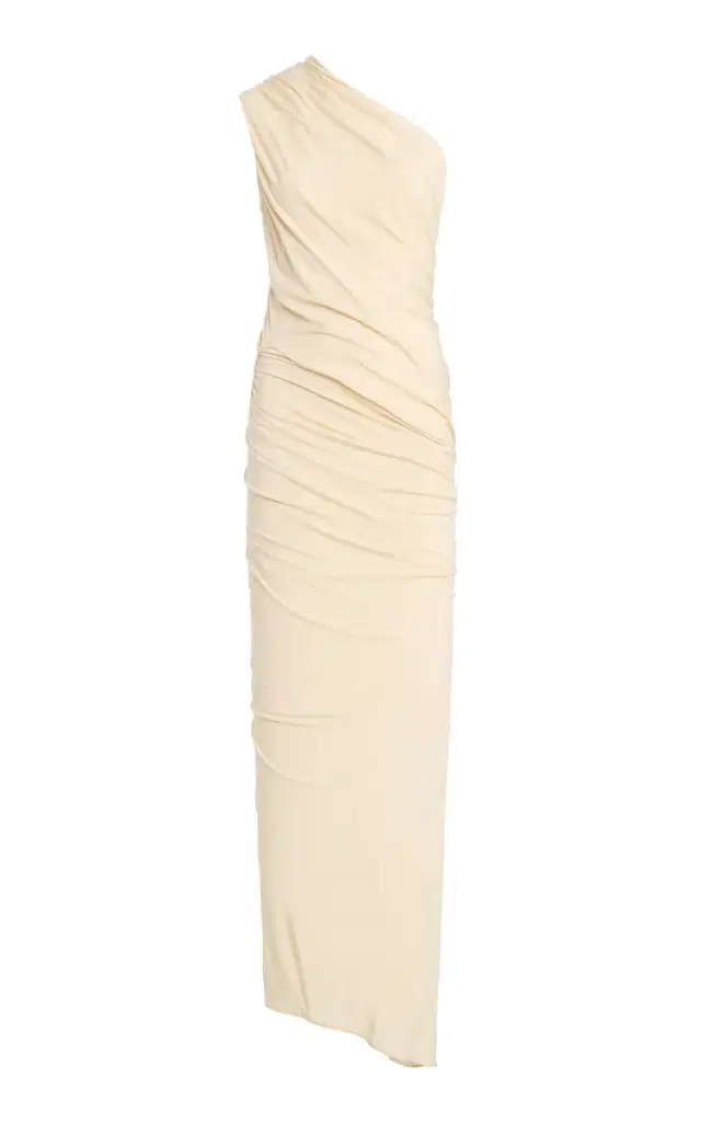 Vreni One-Shoulder Jersey Maxi Dress