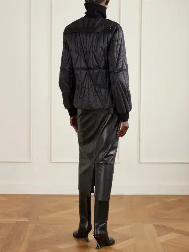 Rick Owens + Moncler Quilted Shell Down Jacket | Thumbnail 3 Rick Owens + Moncler Quilted Shell Down Jacket | Thumbnail 3