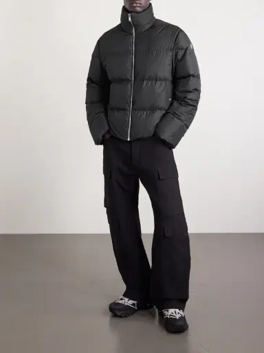 Rick Owens + Moncler Cyclopic Quilted Shell Down Jacket | Thumbnail 2