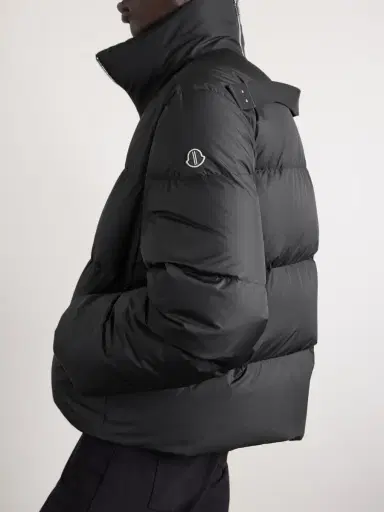 Rick Owens + Moncler Cyclopic Quilted Shell Down Jacket | Thumbnail 4