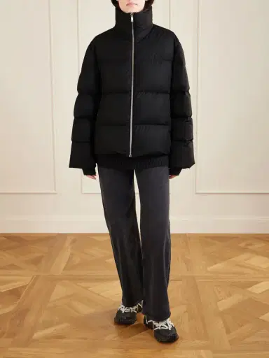 Rick Owens + Moncler Cyclopic Quilted Shell Down Jacket | Thumbnail 6
