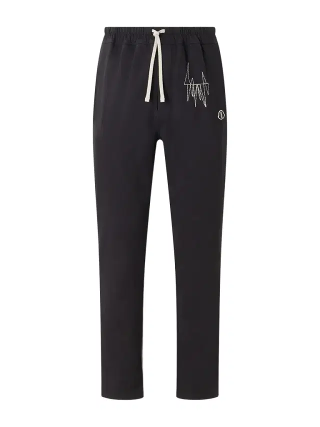 Rick Owens Moncler Straight-Leg Logo-Appliquéd Embroidered Cotton-Jersey Sweatpants - Men