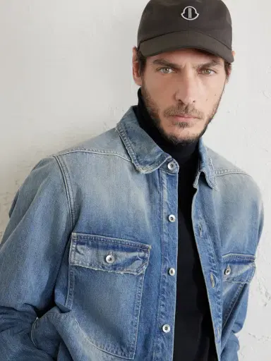 Rick Owens Moncler Logo-Appliquéd Cotton-Jersey Baseball Cap - Men | Thumbnail 3 Rick Owens Moncler Logo-Appliquéd Cotton-Jersey Baseball Cap - Men | Thumbnail 3