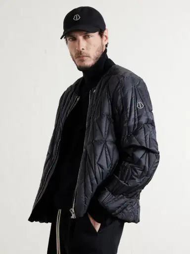 Rick Owens Moncler Logo-Appliquéd Cotton-Jersey Baseball Cap - Men | Thumbnail 2 Rick Owens Moncler Logo-Appliquéd Cotton-Jersey Baseball Cap - Men | Thumbnail 2