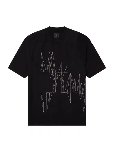 Rick Owens Moncler Oversized Logo-Appliquéd Embroidered Cotton-Jersey T-Shirt - Men | Thumbnail 1 Rick Owens Moncler Oversized Logo-Appliquéd Embroidered Cotton-Jersey T-Shirt - Men | Thumbnail 1