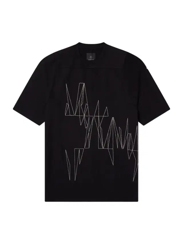 Rick Owens Moncler Oversized Logo-Appliquéd Embroidered Cotton-Jersey T-Shirt - Men