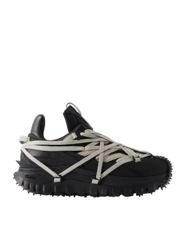 + Moncler Trailgrip Megalace® Leather And Rubber Sneakers + Moncler Trailgrip Megalace® Leather And Rubber Sneakers