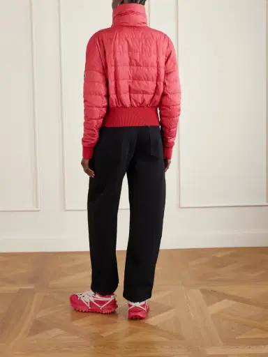 Rick Owens + Moncler Appliquéd Quilted Shell Down Jacket | Thumbnail 4 Rick Owens + Moncler Appliquéd Quilted Shell Down Jacket | Thumbnail 4