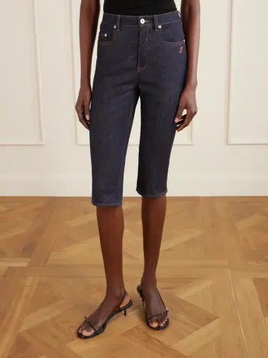 Jacquemus Denim Slim-leg Capri Pants | Thumbnail 3 Jacquemus Denim Slim-leg Capri Pants | Thumbnail 3