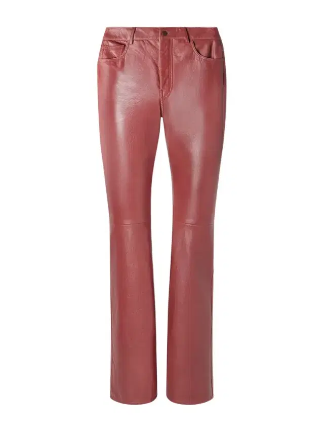 Leather Flared Pants