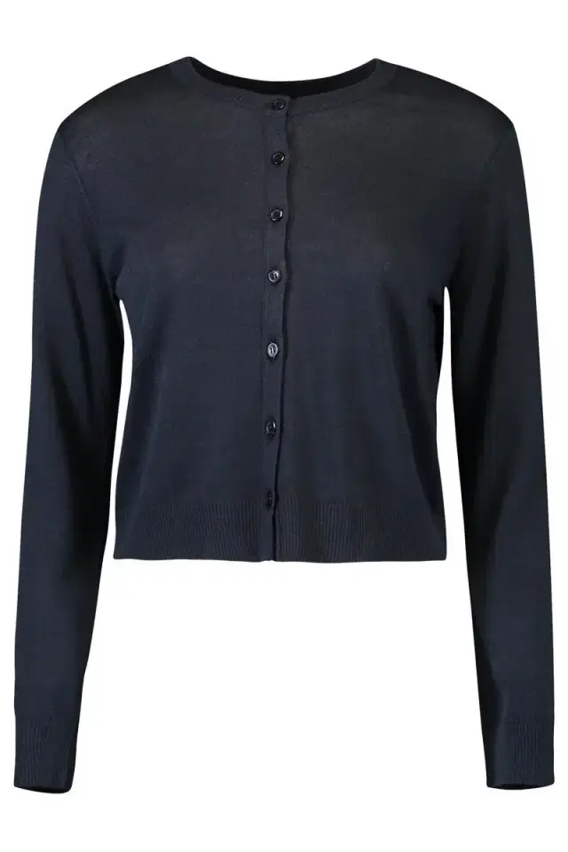 LARS ANDERSSON Long Sleeve Crewneck Cardigan - Marritimo