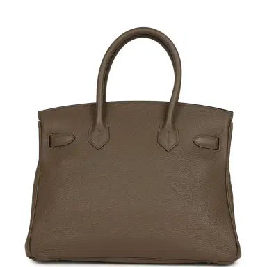 HERMÈS Pre-owned Hermes Birkin 30 Taupe Grey Togo Gold Hardware | Thumbnail 5 HERMÈS Pre-owned Hermes Birkin 30 Taupe Grey Togo Gold Hardware | Thumbnail 5