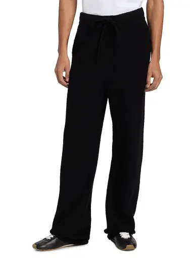 PAIGE Men's Willits Wool-Blend Sweater Pants - Black | Thumbnail 3 PAIGE Men's Willits Wool-Blend Sweater Pants - Black | Thumbnail 3