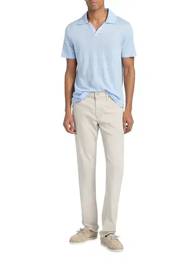 Paige Men's Lennox Slim-Fit Jeans - Pale Silver | Thumbnail 2 Paige Men's Lennox Slim-Fit Jeans - Pale Silver | Thumbnail 2