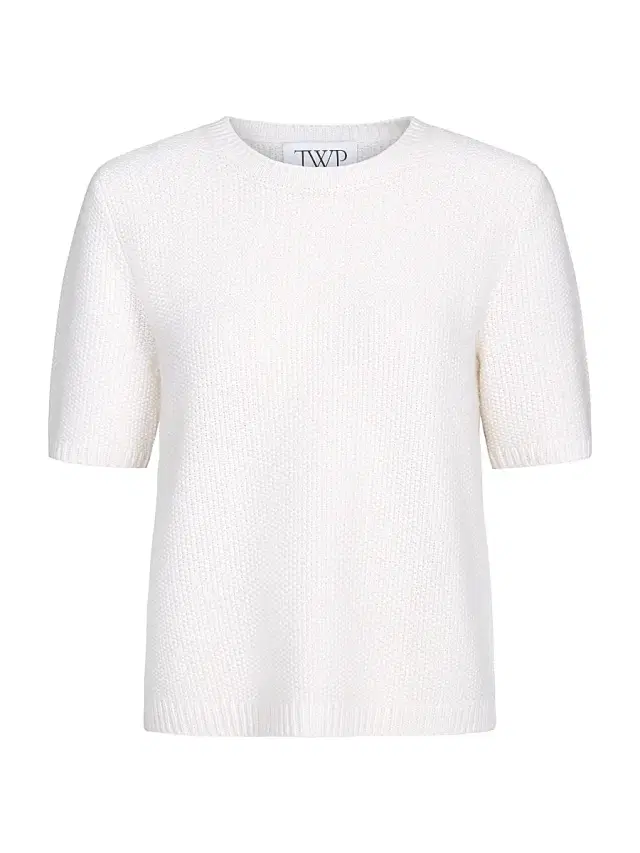 TWP Women's Audrey Seed Stitch Knit Top -