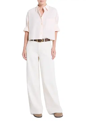 TWP Women's Tiny Dancer Wide-Leg Jeans - Natural - Size 29 | Thumbnail 2 TWP Women's Tiny Dancer Wide-Leg Jeans - Natural - Size 29 | Thumbnail 2