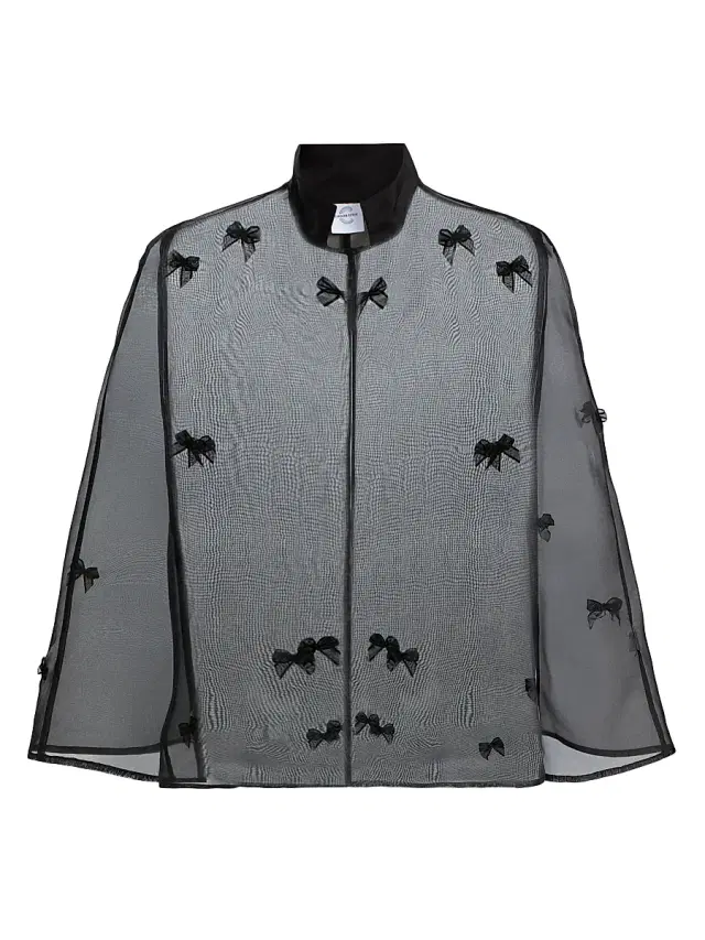 Carolyn Rowan Collection Women's Silk Organza Cape - Black