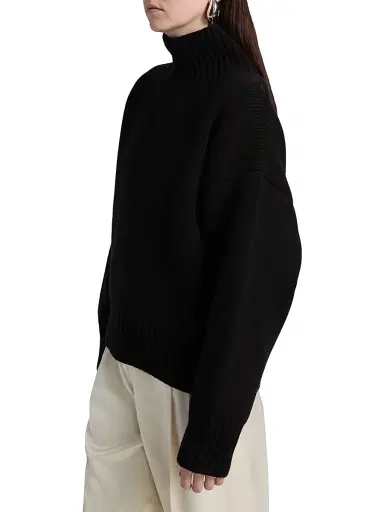 RÓHE Women's Sculptural Compact Wool Turtleneck | Thumbnail 4 RÓHE Women's Sculptural Compact Wool Turtleneck | Thumbnail 4