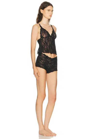 Skims Stretch Lace Triangle Cami And Short Set | Thumbnail 2 Skims Stretch Lace Triangle Cami And Short Set | Thumbnail 2