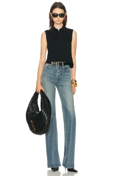 Saint Laurent Polo Sleeveless Top | Thumbnail 4