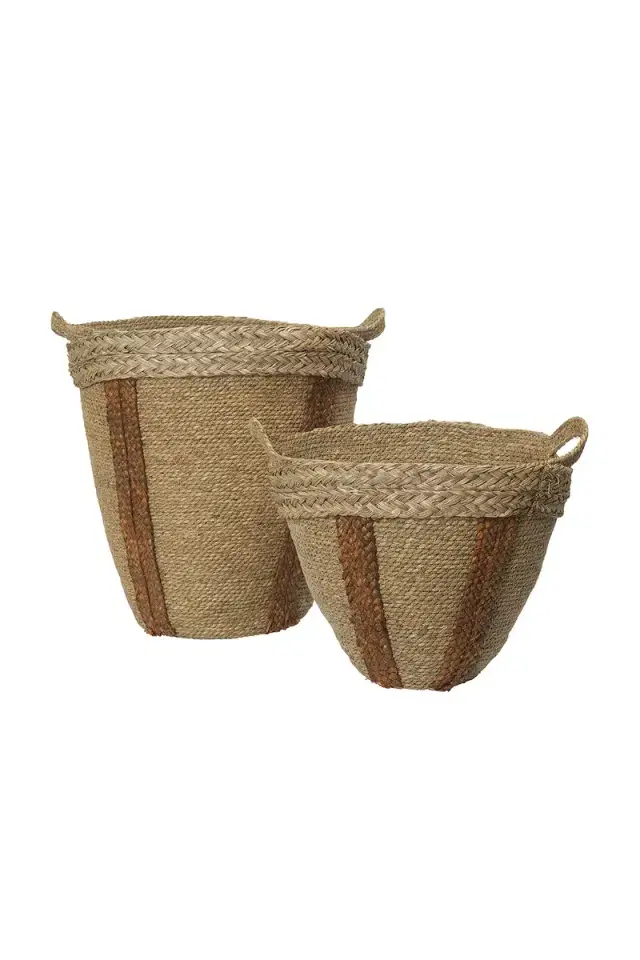 FERM LIVING Mar Woven Baskets - Set Of 2