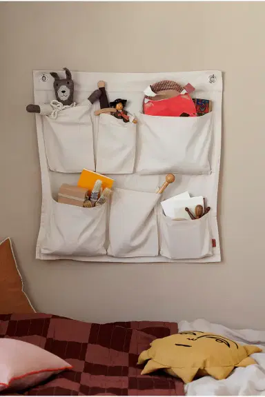 FERM LIVING Canvas Wall Pockets | Thumbnail 3 FERM LIVING Canvas Wall Pockets | Thumbnail 3