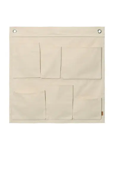 FERM LIVING Canvas Wall Pockets | Thumbnail 1 FERM LIVING Canvas Wall Pockets | Thumbnail 1