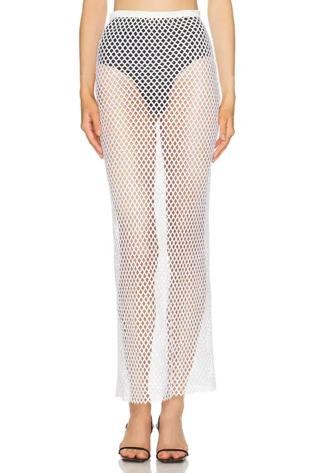 SEV Sequin Mesh Skirt