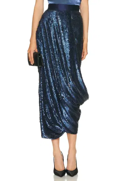 SEV Paillet Draped Skirt | Thumbnail 1