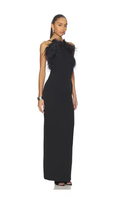 The Attico Feather Gown | Thumbnail 2