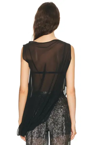 SEV Silk Side Drape Top | Thumbnail 4