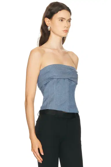 SEV Tailored Drape Corset Top | Thumbnail 2