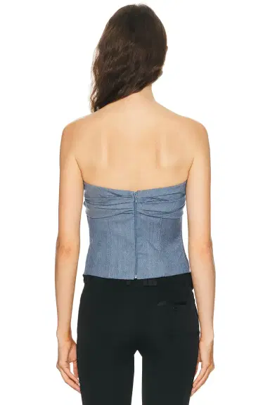 SEV Tailored Drape Corset Top | Thumbnail 3