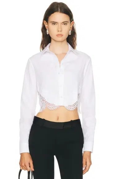 Versace Poplin Blouse | Thumbnail 1 Versace Poplin Blouse | Thumbnail 1