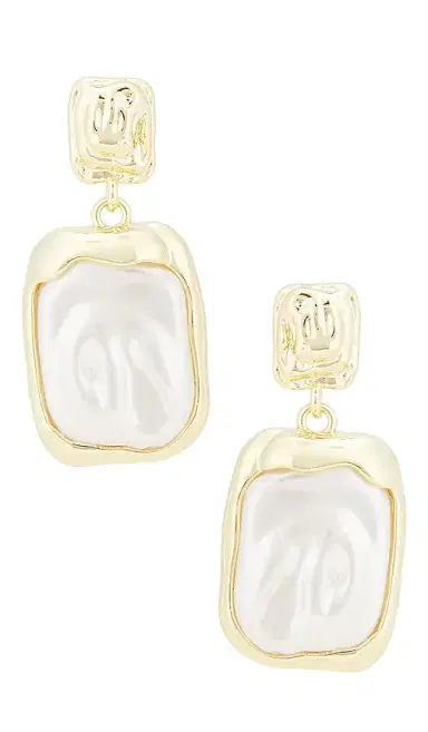By Adina Eden Fluid Drop Earrings | Thumbnail 1 By Adina Eden Fluid Drop Earrings | Thumbnail 1