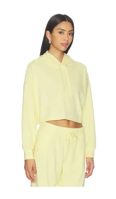 Beyond Yoga Breathe Easy Ribbed Cropped Hoodie | Thumbnail 2 Beyond Yoga Breathe Easy Ribbed Cropped Hoodie | Thumbnail 2