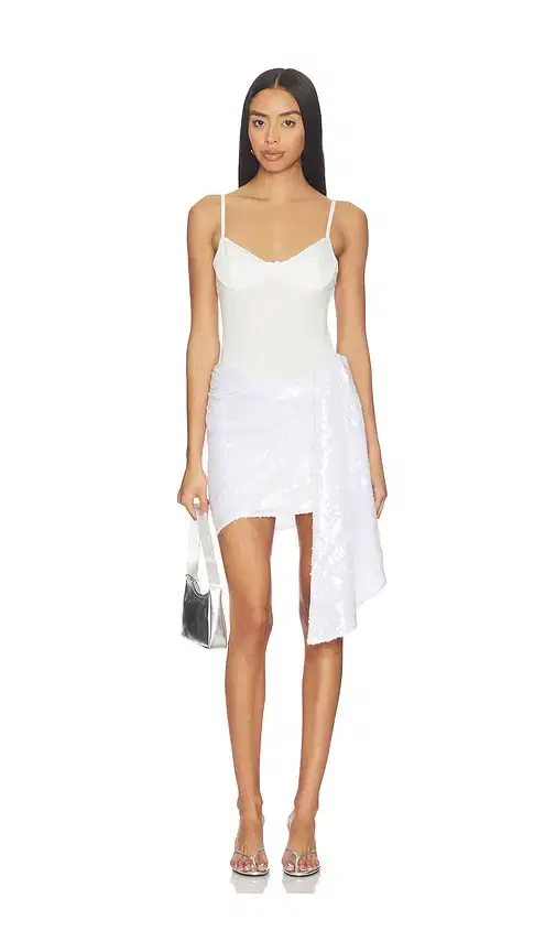 AREA Ballerina Sequin Tank Dress