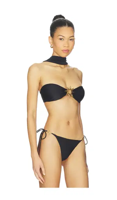 Leslie Amon Sun Bandeau Neck Bikini Top | Thumbnail 2