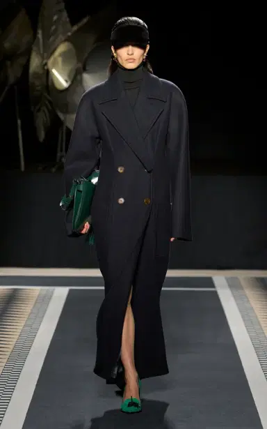 Lanvin Double-Breasted Cashmere Coat | Thumbnail 2