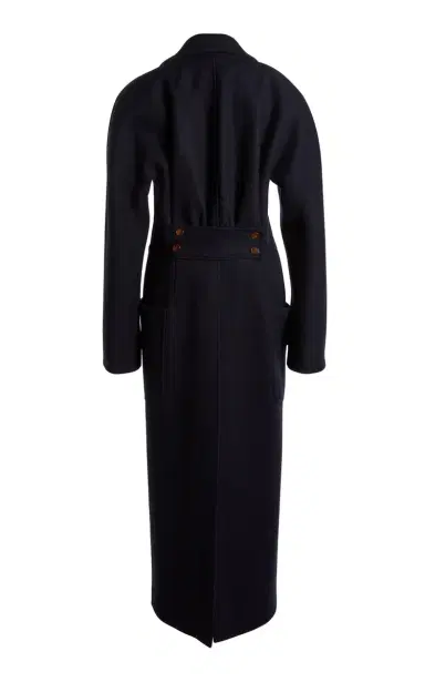 Lanvin Double-Breasted Cashmere Coat | Thumbnail 3