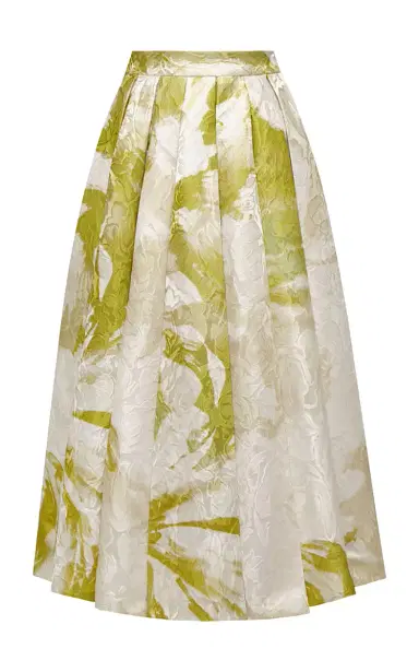 MARIA ELENA VILLAMIL Contorno Midi Skirt | Thumbnail 3
